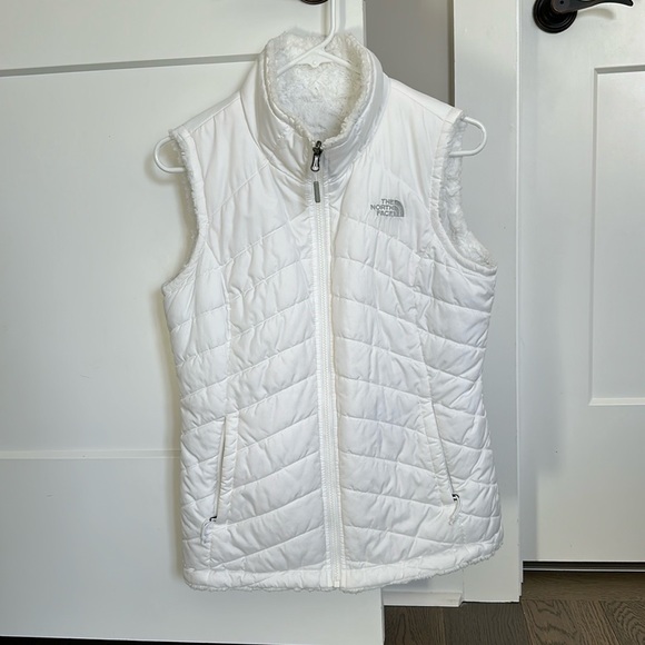 The North Face Jackets & Blazers - The North Face White Reversible Vest